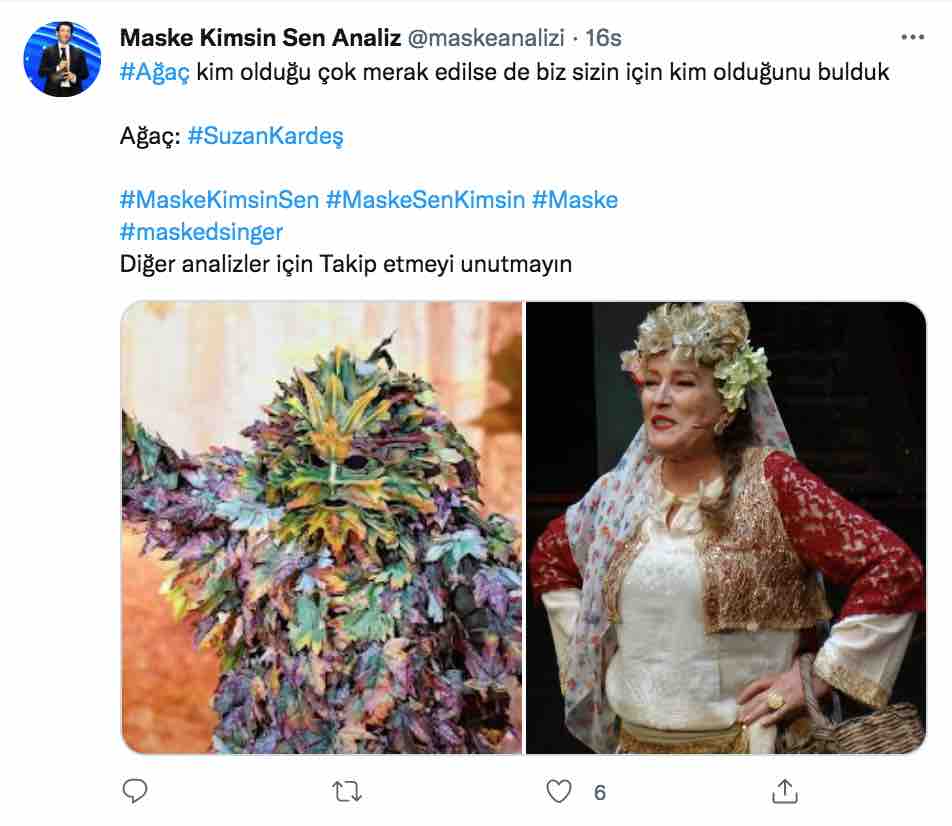 maske kimsin sen agac suzan kardes mi